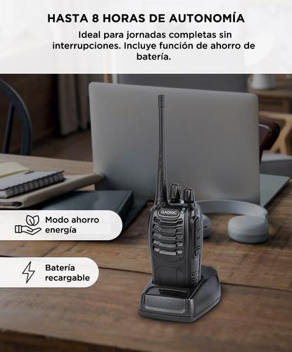 Handy Gadnic WK99U 5w 16CH UHF Hasta 10km + Manos Libres - 3