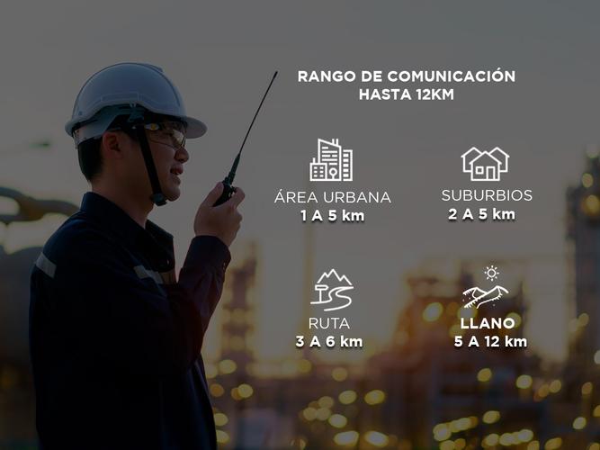 Handy Gadnic WK1000US Bi-Banda 10w 128CH Hasta 12km  Manos Libres y Accesorios Usado - 3
