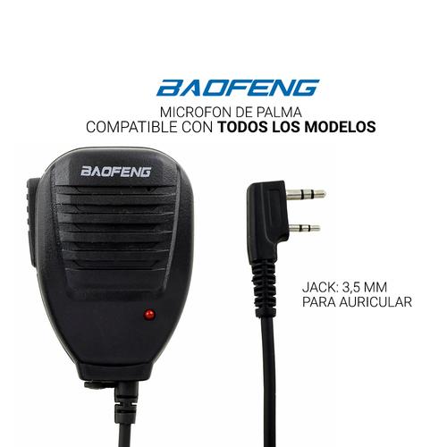 Micrófono de Palma Baofeng Externo Con Clip - 1