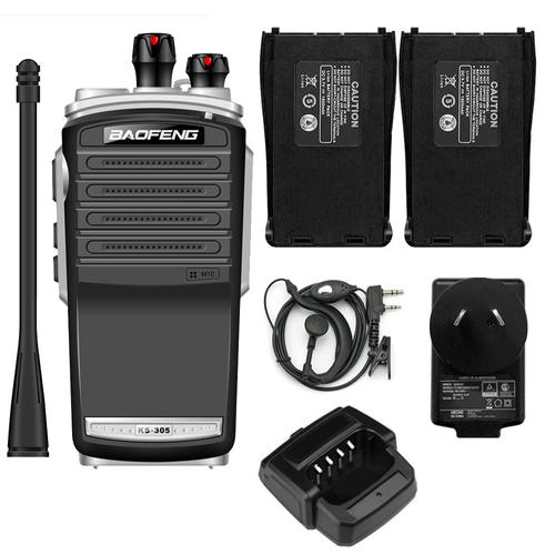 Handy Baofeng KS-305 Profesional 5w Hasta 10km  2 Baterías y Manos Libres Usado - 0