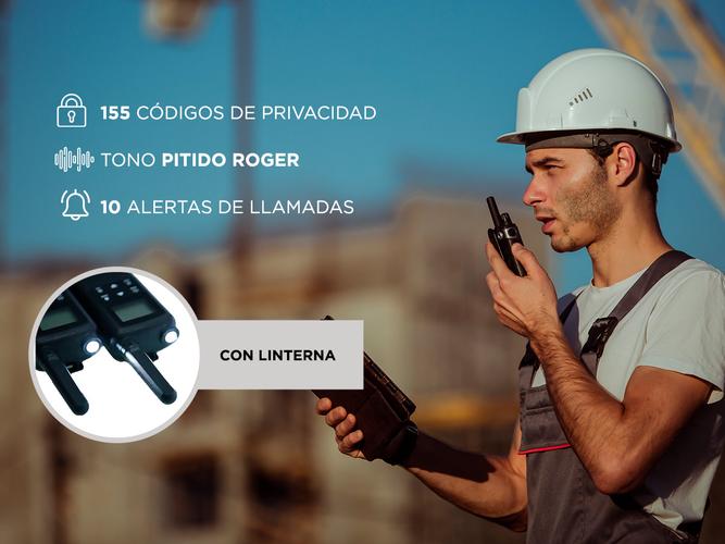Handy Gadnic WK5200 Kit x2 22CH UHF Display USB C + Manos Libres - 3