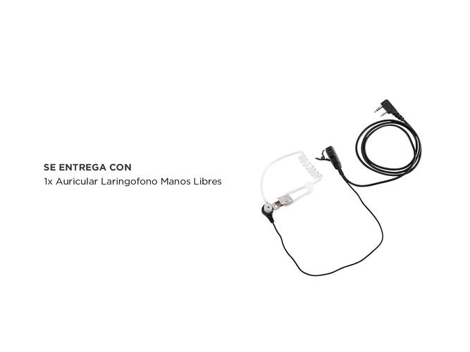 Micrófono De Seguridad Gadnic Auricular Manos Libres PTT - 4