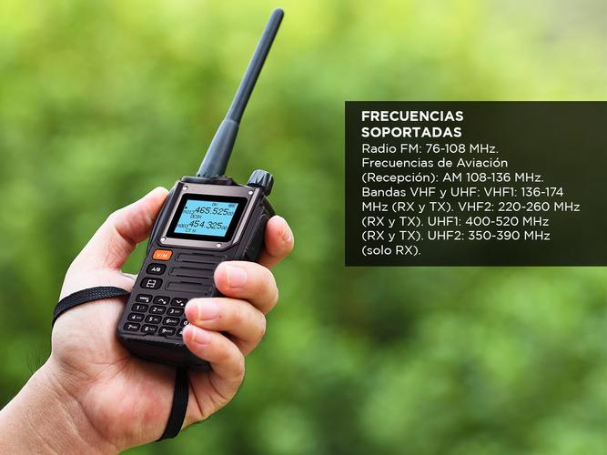 Handy Baofeng Radio FM 76-108MHz Batería Manos Libres - 2