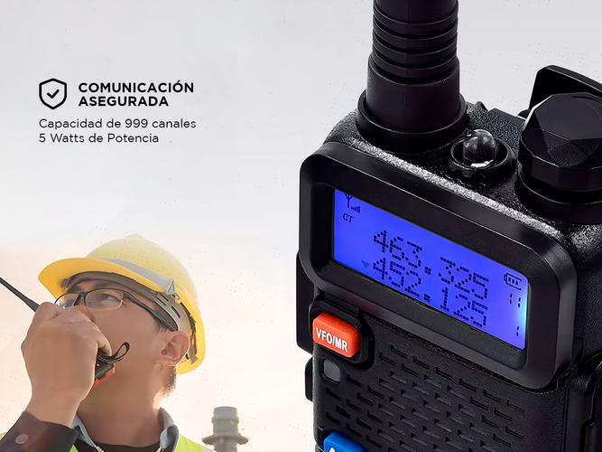 Handy Baofeng Radio FM 76-108MHz Batería Manos Libres - 3