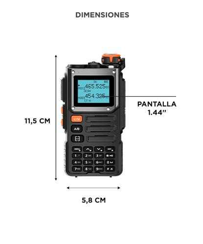 Handy Baofeng Radio FM 76-108MHz Batería Manos Libres - 5