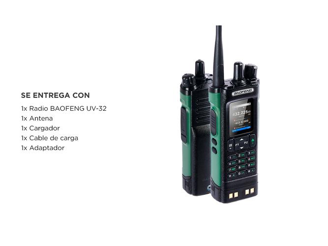 Handy Baofeng UV-32 Receptor Multi Banda 10W - 6