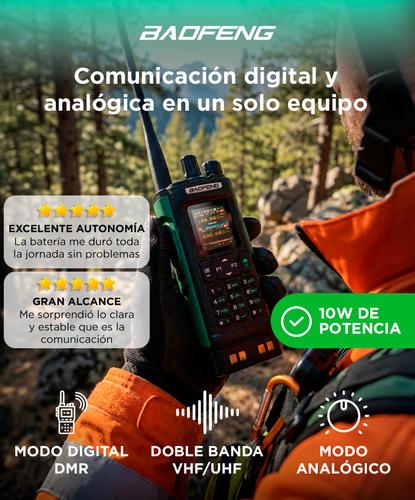 Handy Baofeng DM-32UV Doble Banda Digital y Analógico - 1