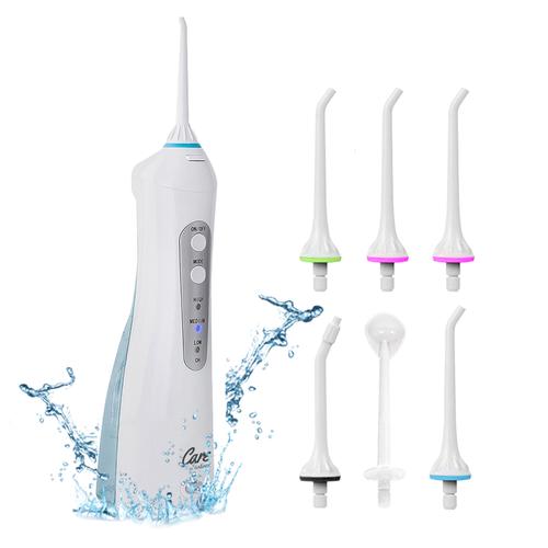 Irrigador Bucal Gadnic 100psi 200ml 3 Velocidades Inalámbrico 4 Boquillas - 0