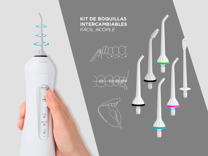 Kit Boquillas para Irrigador Bucal GADNIC WATER001-KIT 3 Variedades - 2