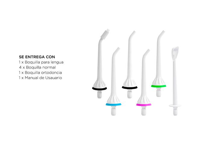 Kit Boquillas para Irrigador Bucal GADNIC WATER001-KIT 3 Variedades - 3