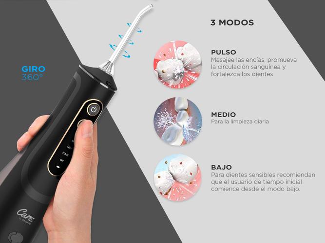 Irrigador Bucal Portátil Gadnic XB7 3 Modos 230ml - 3