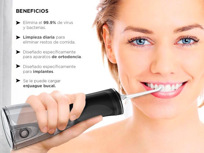 Irrigador Bucal Portátil Gadnic XB7 3 Modos 230ml - 4