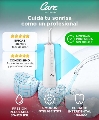 Irrigador Bucal Eléctrico XB8 Gadnic Con 6 Puntas Intercambiables Blanqueador - 1