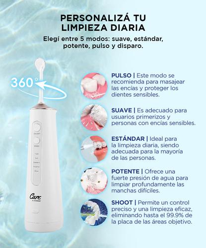 Irrigador Bucal Eléctrico XB8 Gadnic Con 6 Puntas Intercambiables Blanqueador - 2