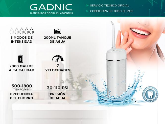 Irrigador Bucal Gadnic WM3 Telescópico - 1