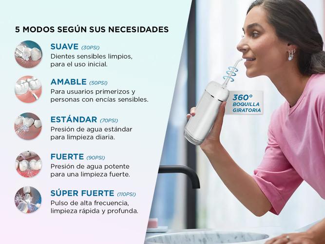 Irrigador Bucal Gadnic WM3 Telescópico - 2