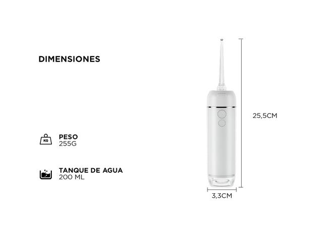 Irrigador Bucal Gadnic WM3 Telescópico - 5