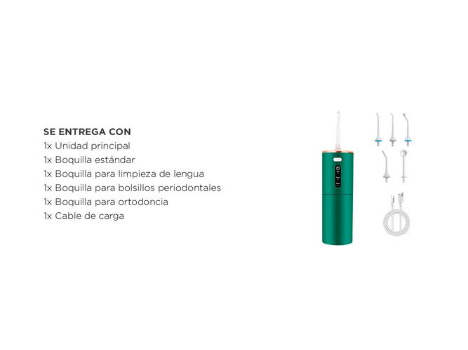 Irrigador Bucal Dentales Limpiador Dientes De Agua Portátil - 5
