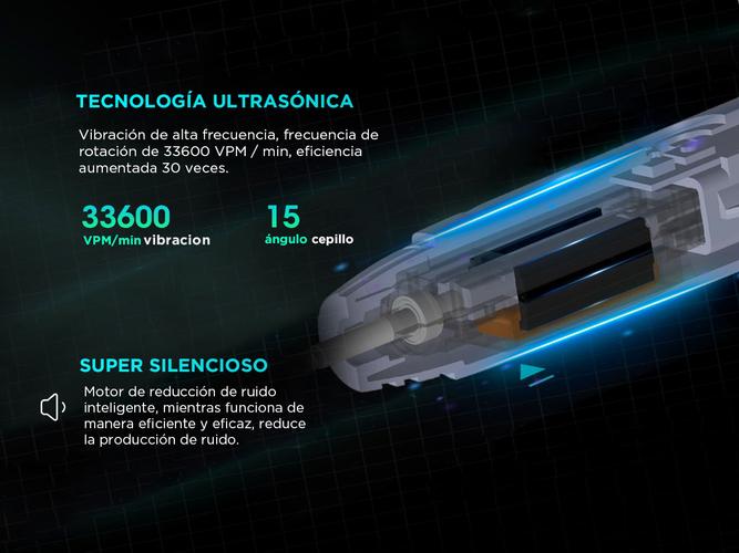 Cepillo de Dientes Eléctrico Gadnic Ultrasonic Outlet - 5