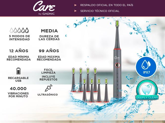 Kit Irrigador Bucal Gadnic + Cepillo De Dientes Eléctrico - 2