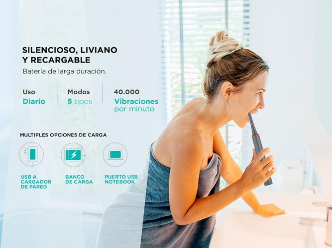 Kit Irrigador Bucal Gadnic + Cepillo De Dientes Eléctrico - 5