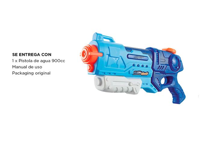 Pistola De Agua Para Niños WG3000 Gadnic Lanza Agua  - 5