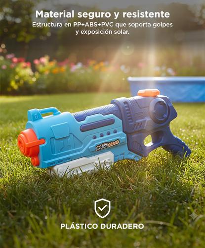 Pistola De Agua Para Niños WG3000 Gadnic Lanza Agua  - 4
