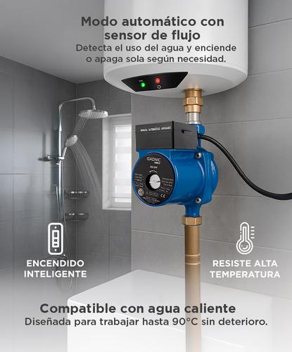 Bomba Presurizadora Gadnic 30L9M Elevadora 9mts 30lt/min 100w Automática o Manual - 2