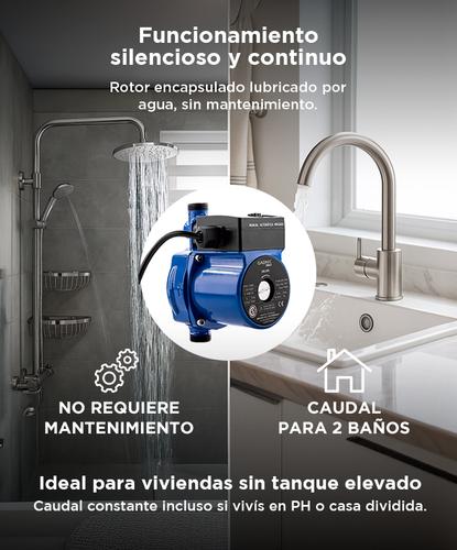 Bomba Presurizadora Gadnic 30L9M Elevadora 9mts 30lt/min 100w Automática o Manual - 4