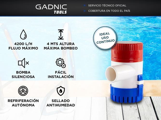 Bomba de Agua Gadnic XBP-MAX 12v - 1