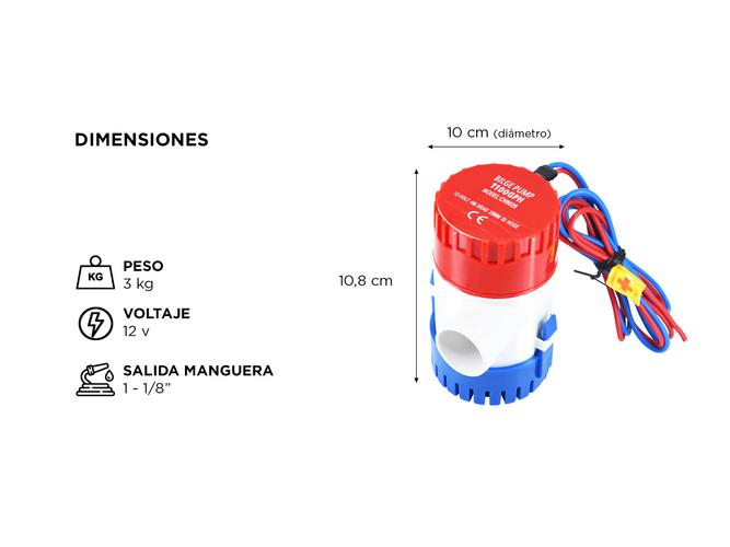 Bomba de Agua Gadnic XBP-MAX 12v - 4