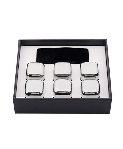 Set X6 Hielos De Acero Inoxidable Gadnic HWHIS1 Cubos De Hielo Reutilizables - 6