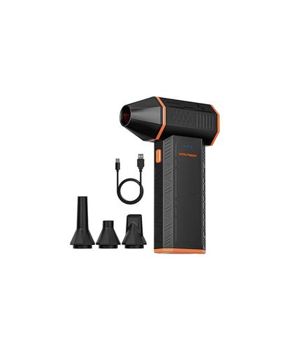 Soplador De Aire WolfBox MF50 110000RPM Recargable 3 Velocidades Portátil Boquillas Intercambiables - 6