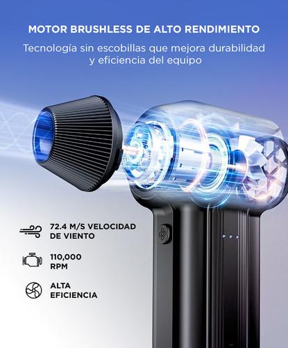Soplador Eléctrico Wolfbox MF60 Aire Comprimido Inalámbrico Recargable Portátil  - 2
