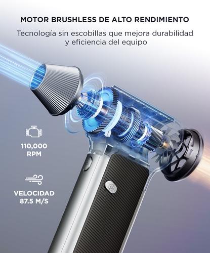 Soplador Eléctrico Wolfbox MF200 Aire Comprimido Inalámbrico Recargable Portátil  - 2