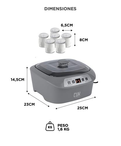Yogurtera Gadnic YG20 6 Frascos 20w 5 en 1 - 5