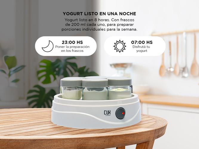 Yogurtera Cuk Gadnic Fabrica de Yogurt 7 Vasos 200ml - 2