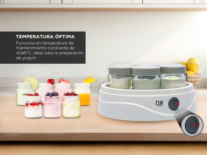 Yogurtera Cuk Gadnic Fabrica de Yogurt 7 Vasos 200ml - 3