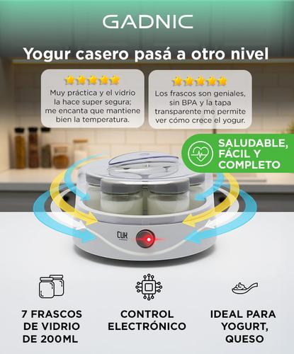 Yogurtera Cuk Gadnic Fabrica de Yogurt 8 Vasos 200ml Outlet - 1