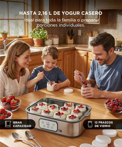 Yogurtera Cuk By Gadnic 2.16 Lts 12 Frascos x180ml - 2