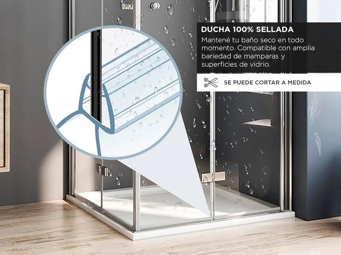 Burlete Para Mampara Y Vidrio Blindex Gadnic 110 M - 2