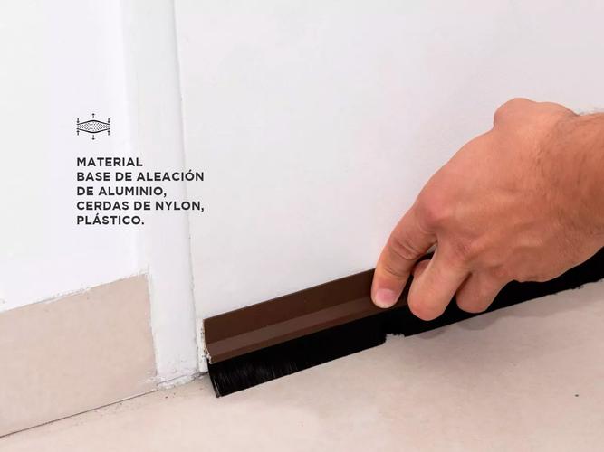 Zócalo Bajo Puerta Autoadhesivo Gadnic C/ Cepillo X 1 M - 4