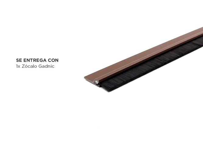 Zócalo Bajo Puerta Autoadhesivo Gadnic C/ Cepillo X 1 M - 5