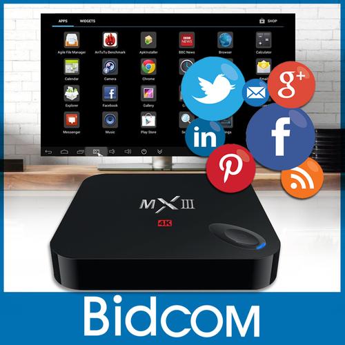 TVBox Android 4.4 4K QuadCore 8GB - 1