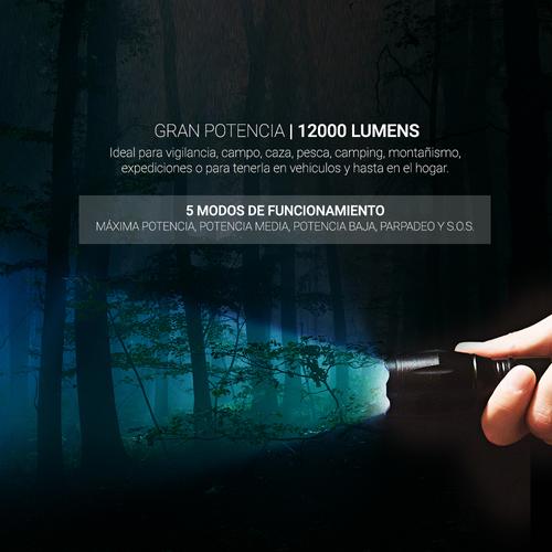 KIT 4 Linternas Gadnic 12000 Lumens GD-LN34 - 2