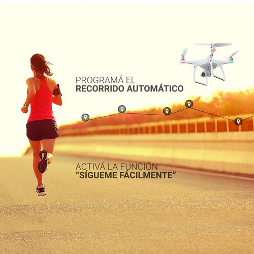 Drone DJI Phantom 4 Advanced + 2 Baterias Extras - 3