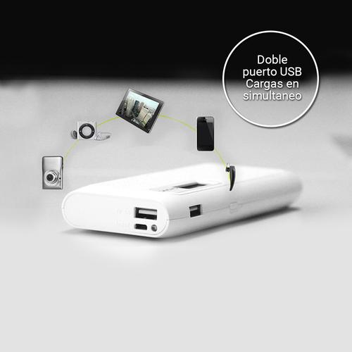 Smart Power Bank Gadnic 10000 mAh + Ojo de pez - 2
