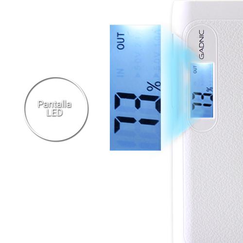 Smart Power Bank Gadnic 10000 mAh + Ojo de pez - 5