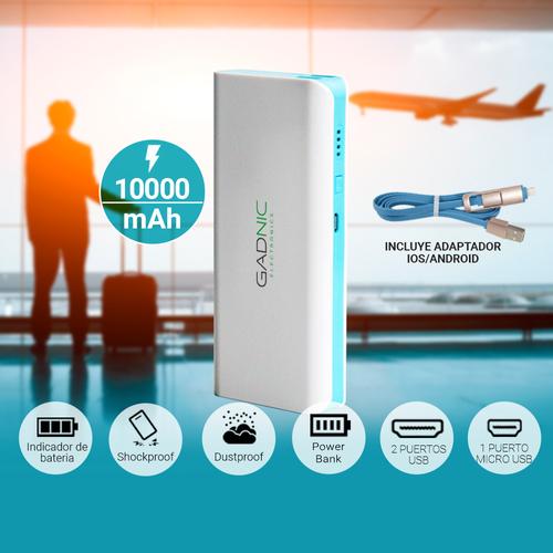 Power Bank Gadnic | 10000 mAh - 1