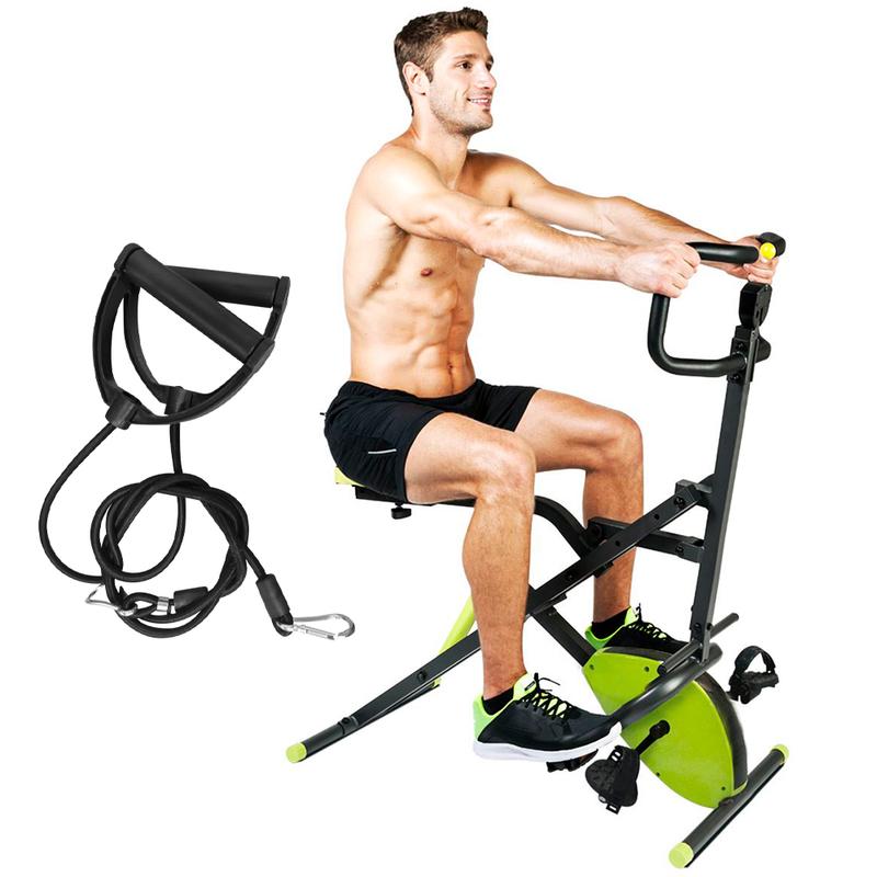 Ejercitador De Abdominales Bicicleta Magnetica 2 En 1